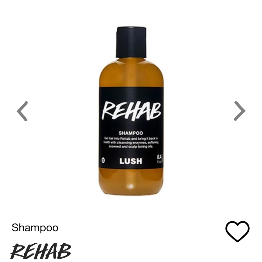 Rehab shampoo from Lush